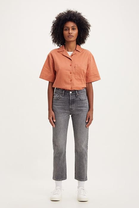 501 CROP ASHED OUT by Levi's