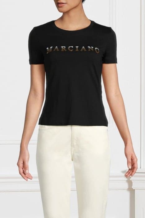 SAMANTHA T-SHIRT JET BLACK A996 by Marciano by Guess