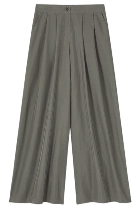 TR ISLA PALAZZO TROUSER KHAKI by LK Bennett