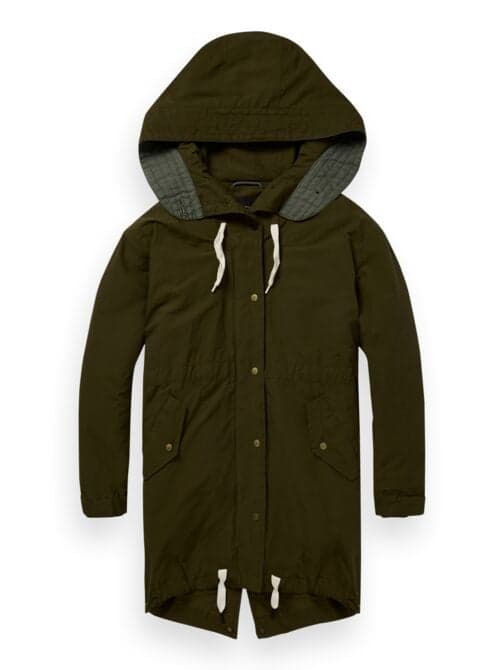 PARKA INNER JACKET MILITARY GREEN by Scotch & Soda