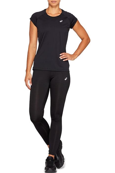 CAPSLEEVE TOP PERFORMANCE BLACK by ASICS