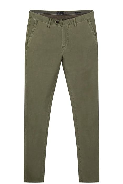 SF STRETCH FANCY CHINO GREEN by River Woods