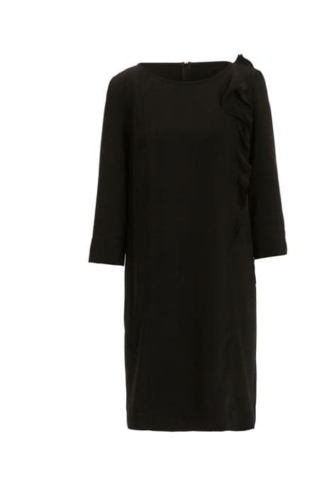 DRESS VOLANT DETAIL BLACK by River Woods