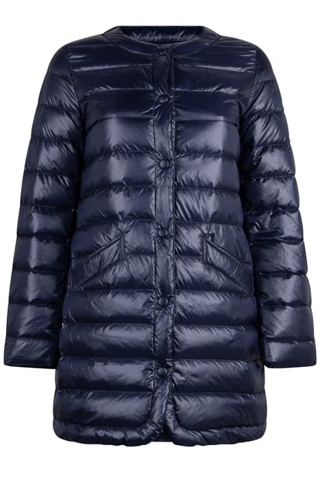 LONG DOWN JACKET BLUE by River Woods