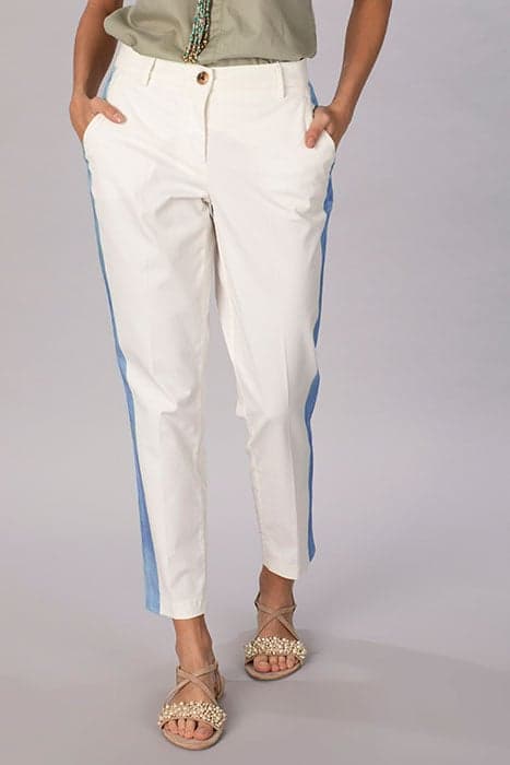 CLASSIC COTTON PANTS WHITE by River Woods