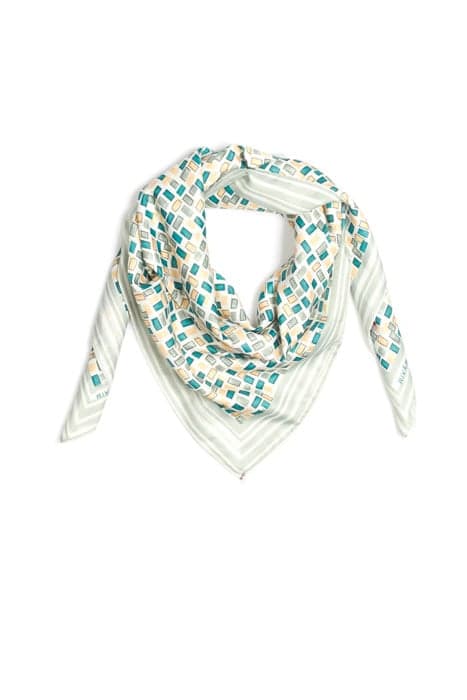 PRINTED SCARF EMERALD SQUARE by River Woods