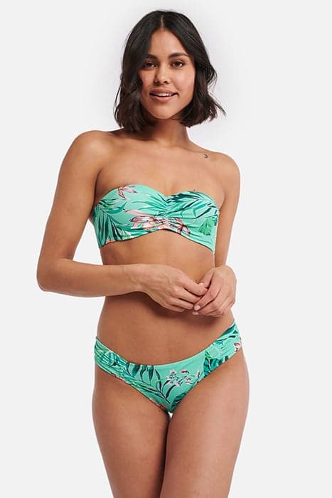 WAIKIKI JULIE WIRED BANDEAU TOP B/C AQUA GREEN by Shiwi