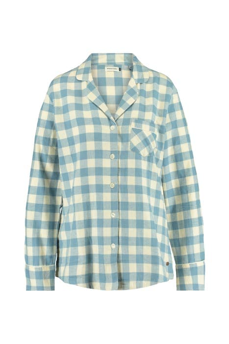 LABELLO PJ SHIRT BLUE/WHITE by America Today