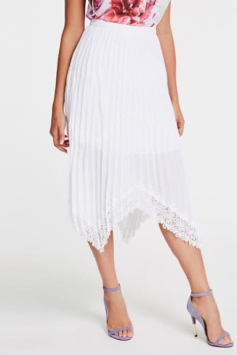 TASH LACE SKIRT TRUE WHITE A000 by Marciano by Guess