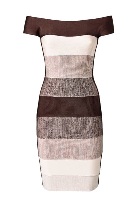 BLISSFUL OMBRE BANDAGE DRESS STRIPES ROSE by Marciano by Guess