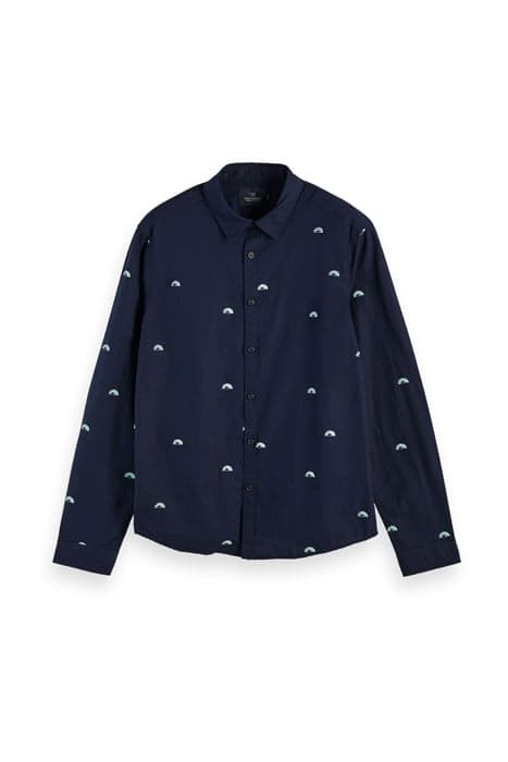 LIGHT WEIGHT LONG SLEEVE SHIRT WITH PRINTS COMBO C by Scotch & Soda