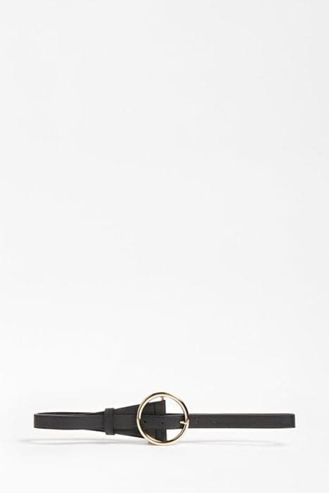 JANE LEATHER BELT JET BLACK A996 by Marciano by Guess