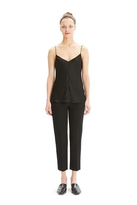 EASY SLIP TOP.HAMMER BLACK by THEORY