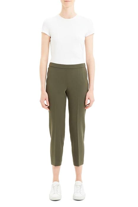 BASIC PULL ON PANT 2 GREEN SLATE by THEORY