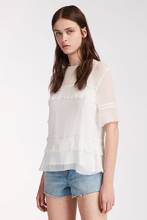 SELIMA EBOSHI TOP CHALK WHITE by AllSaints