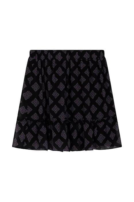 LUNA SKIRT BLACK/CROCUS PETAL by NIKKIE