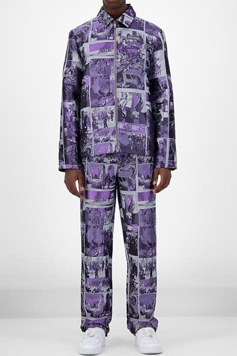 PURPLE COMIC JAMA JACKET by Daily Paper