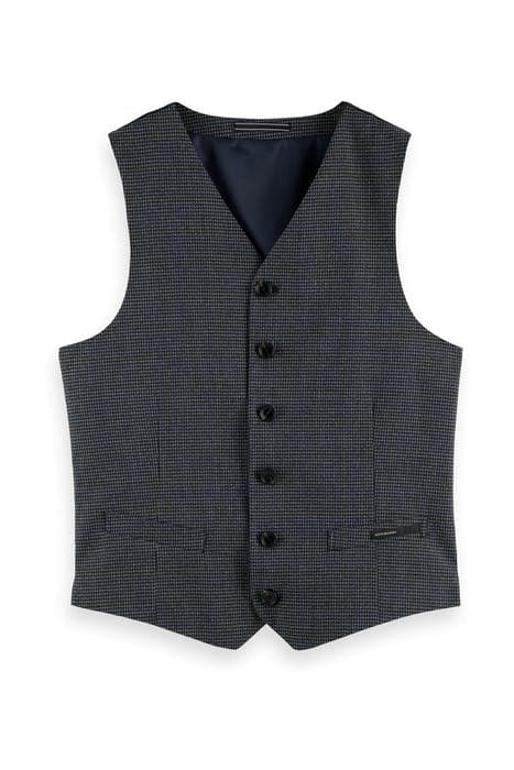 CLASSIC YARN-DYED GILET CONTAINS RECYCLED POLYESTER by Scotch & Soda