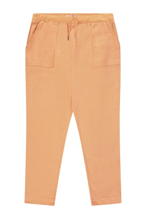 ARIA LINEN TROUSERS MID ORANGE by White Stuff