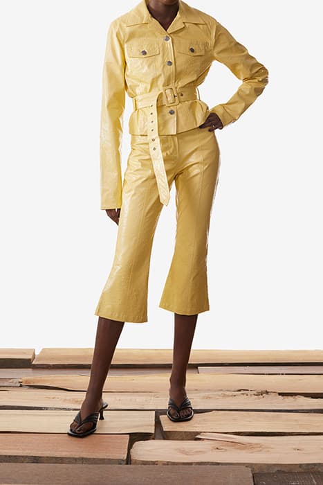 YELLOW OSTRICH KALAT BLAZER by Daily Paper