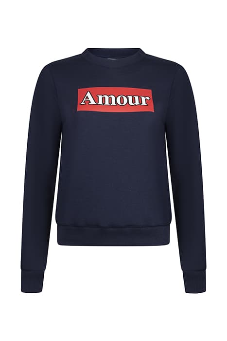 AMOUR SWEATER BLACK IRIS by Another Label