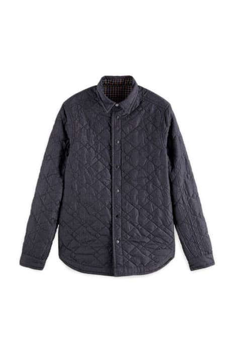 REVERSIBLE QUILTED SHIRT JACKET COMBO A by Scotch & Soda