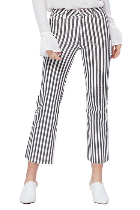 ATLEY ANKLE FLARE RAW HEM COVE STRIPE by PAIGE