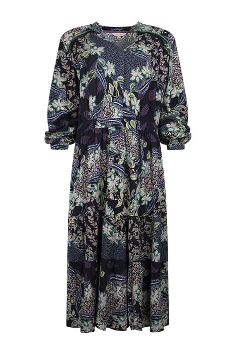 PIPER MIDI DRESS NAVY MULTI by White Stuff