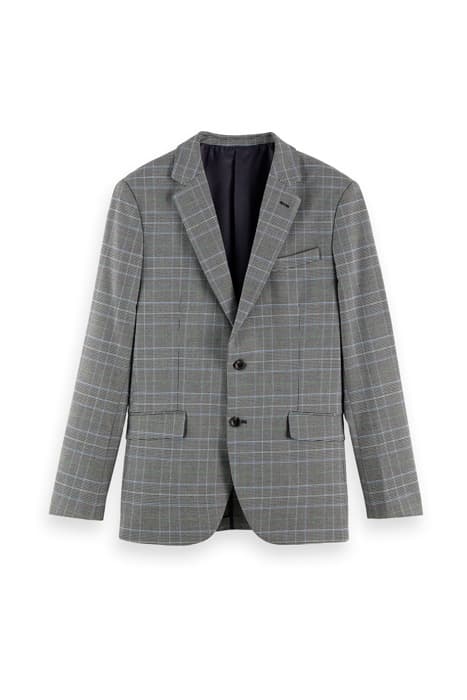 CLASSIC SINGLE-BREASTED YD BLAZER IN RECYCLED POLYESTER COMB by Scotch & Soda