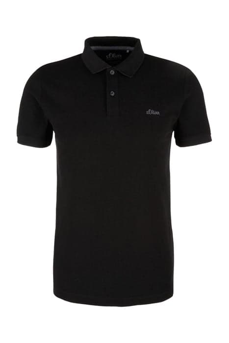 T-SHIRT SHORT SLEEVE REG RED LABEL BLACK by s. Oliver