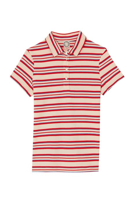 MARIE JACOB POLO SHIRT ECRU MULTICO by Ines de la Fressange