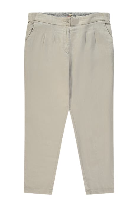 MADDIE LINEN TROUSER LIGHT GREY by White Stuff