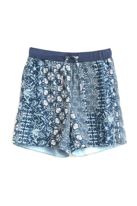 EFFIE LINEN SHORTS BLUE MLT by White Stuff