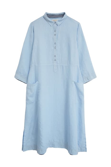 ROSIE LINEN SHIRT DRESS LGT BLUE by White Stuff