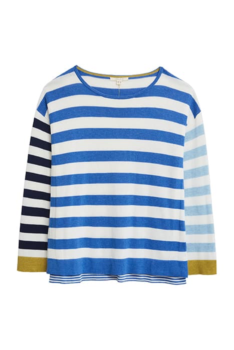 OLIVIA JUMPER BLUE MLT by White Stuff