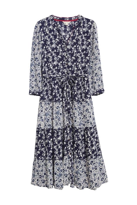 MAISIE MIXED PRINT DRESS BLUE MLT by White Stuff