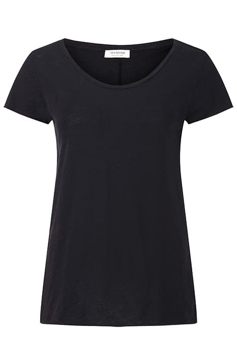 ORGANIC SLUB SHIRT BLACK by Rich & Royal