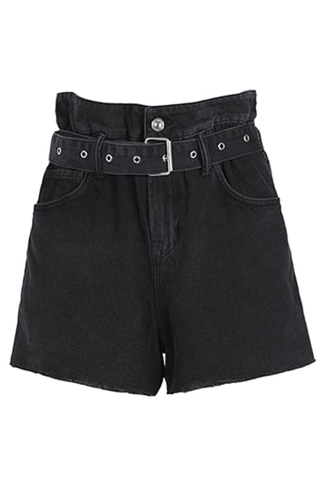 HANNAH PAPERBAG SHOR WASHED BLACK by AllSaints