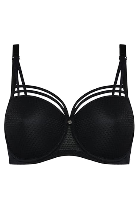 DAME DE PARIS BLACK PYRAMID MESH by Marlies Dekkers