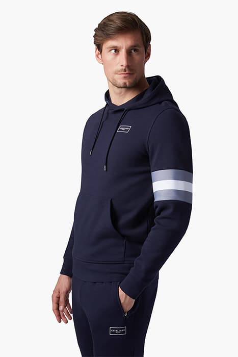 CAVALLARO SPORT HOODIE DARK BLUE by Cavallaro Napoli