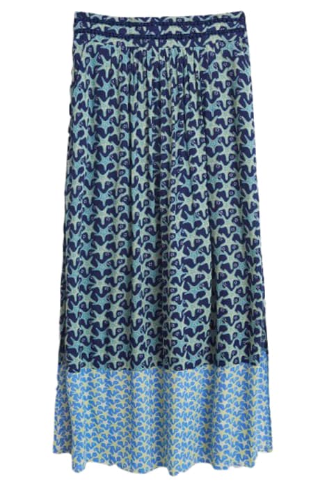 STARFISH ECO VERO MAXI SKIRT BLUE MLT by White Stuff