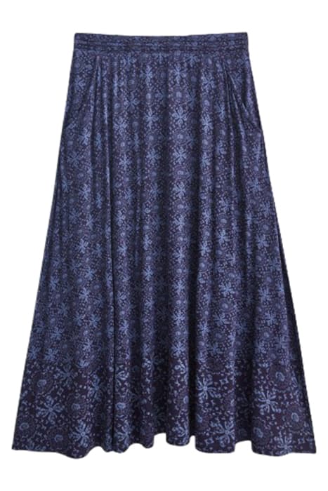 JOSIE ECO VERO JERSEY SKIRT BLUE PR by White Stuff