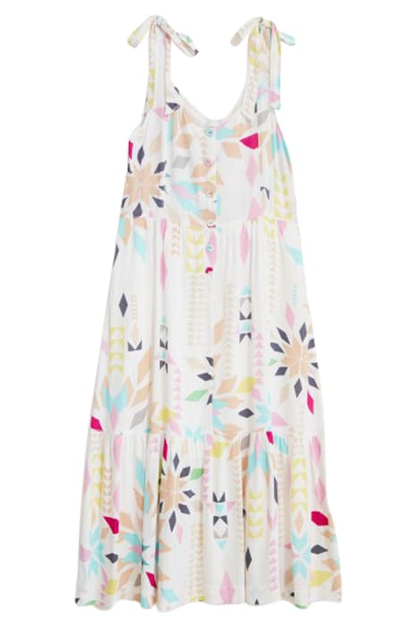 ALI MAXI DRESS WHITE MLT by White Stuff