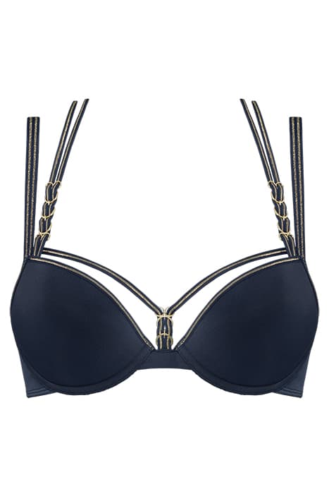 MANJIRA DARK BLUE AND GOLD by Marlies Dekkers