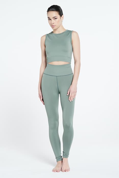 JAYNE SOFT STRETCH LEGGING SILVERED OLIVE by Lune Active