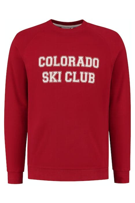 MEN COLORADO SKI SWEATER OLD RED by Shiwi