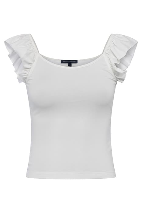 TULIP ECO JERSEY STRAPPY TOP SUMMER WHITE by French Connection