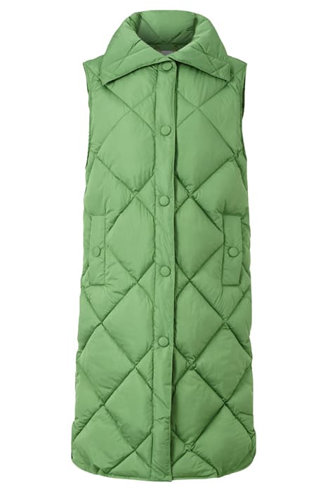 QUILTED NYLON VEST EVERGREEN by Rich & Royal