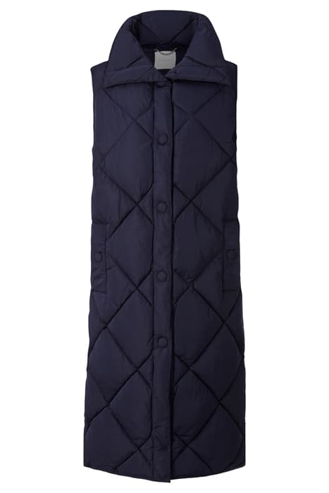 QUILTED NYLON VEST MIDNIGHT BLUE by Rich & Royal