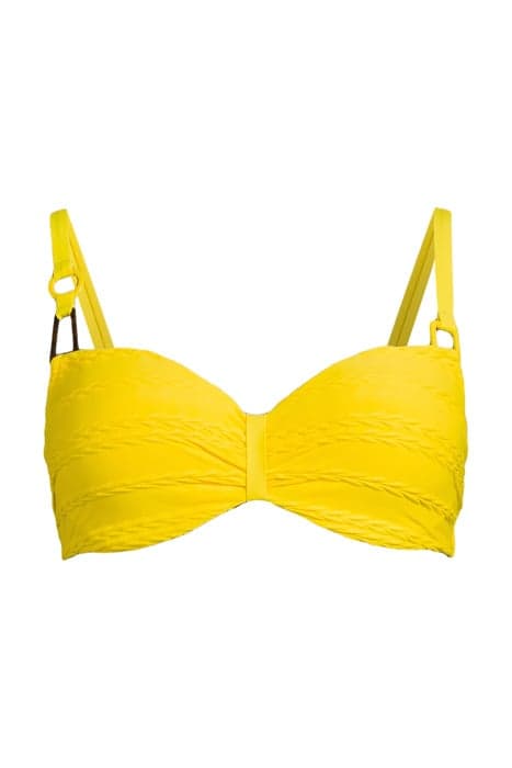 SW BRA TSHIRT HALF CUP MEMORY YELLOW LEMON by Chantelle